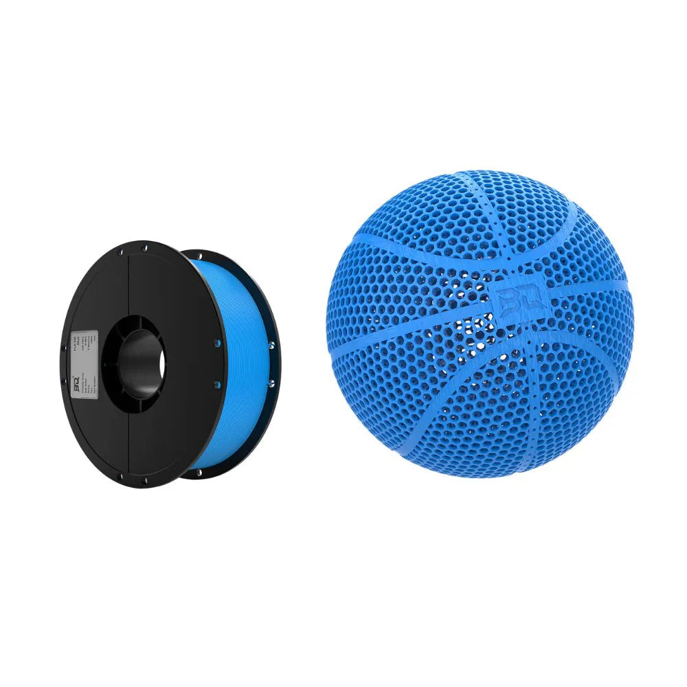 BIQU PLA-HR flexible filament in Blue, 1.75mm 1kg spool