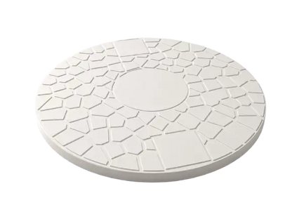 White CaptureDisc Basic capture disc on a transparent background