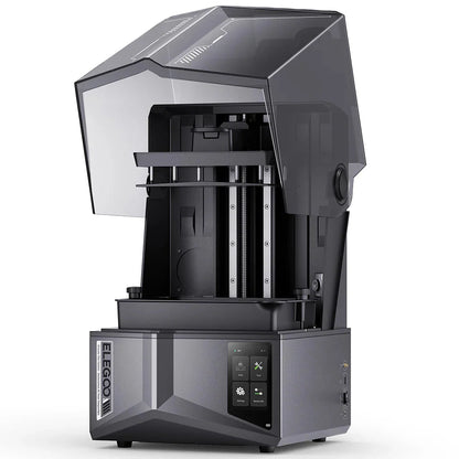 3D printer with 'Elegoo' branding on a white background