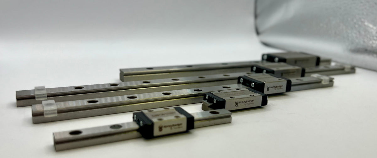 HoneyBadger MGN9C Stainless Steel Rails by Fabreeko – product photo 1