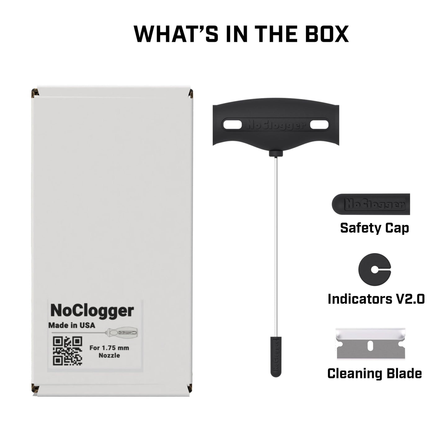 NoClogger 1.75 T - Handle – 3D Printer Nozzle Unclogging Tool - CONSUM3D