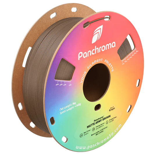 Polymaker Panchroma Matte PLA 1kg spool — matte finish bioplastic filament 1.75mm