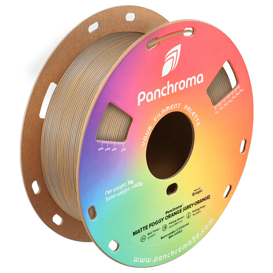 Polymaker Panchroma Dual Matte PLA — color gradient spool detail