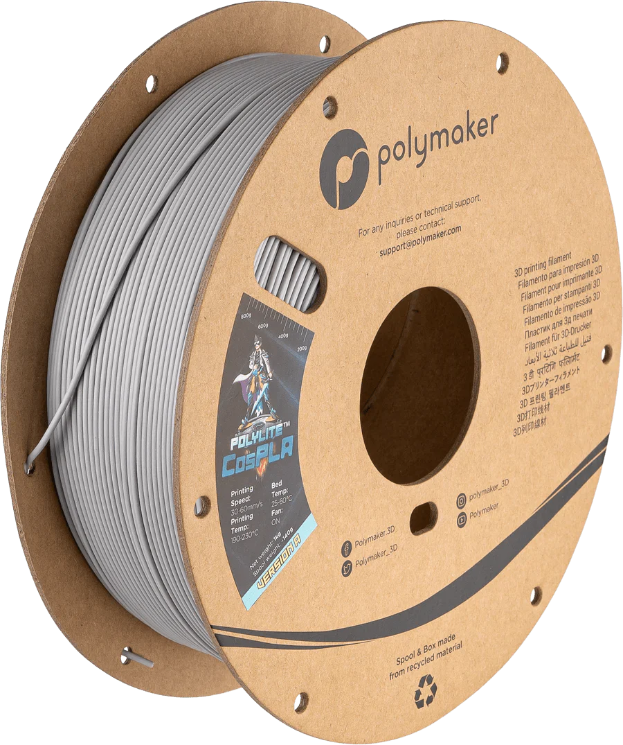 Polymaker PolyLite CosPLA Filament - 1kg