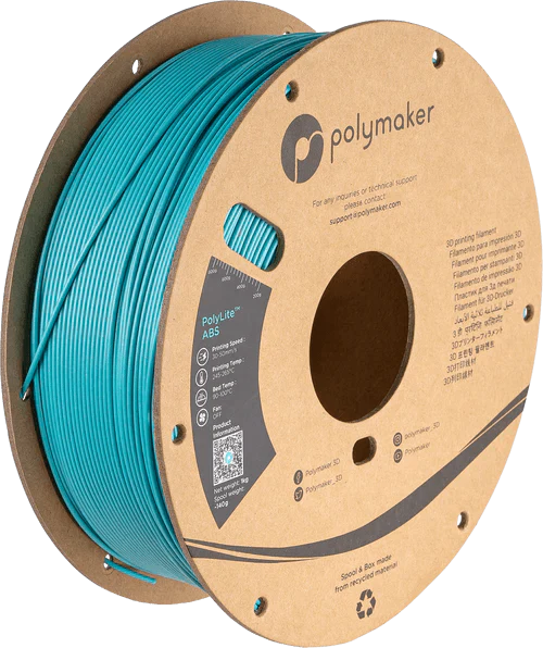 Polymaker PolyLite Galaxy ABS 1kg — sparkle ABS 3D printer filament spool