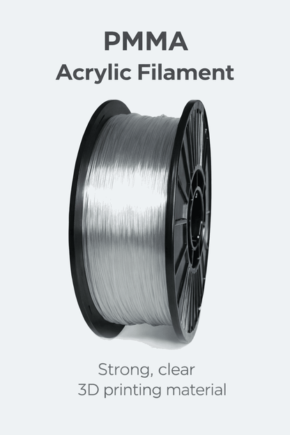 Push Plastic PMMA Filament – Acrylic 3D Printing Filament 1kg - CONSUM3D