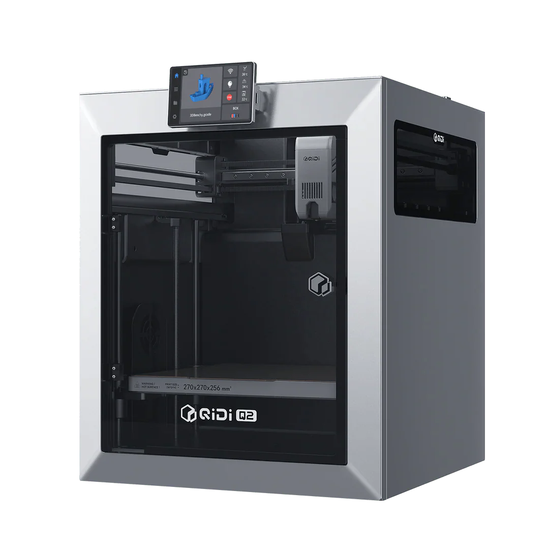 3D printer with QIDI logo on a white background