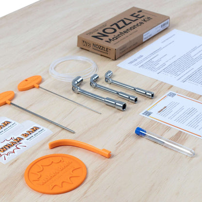Wham Bam 3D Printer Nozzle Maintenance Kit – Cleaning & Unclogging Tool Set - CONSUM3D