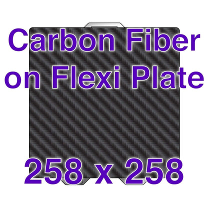 Wham Bam Carbon Fiber Build Surface Bambu Lab A1, X1, P1 Series - 258 x 258 - CONSUM3D