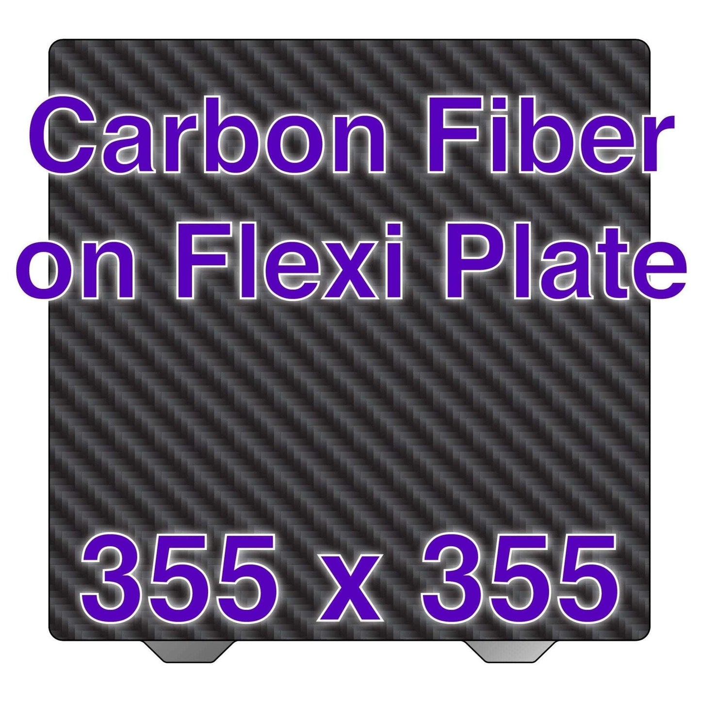 Wham Bam Carbon Fiber Build Surface Flexi Plate Sovol SV08 - 355 x 355 - CONSUM3D