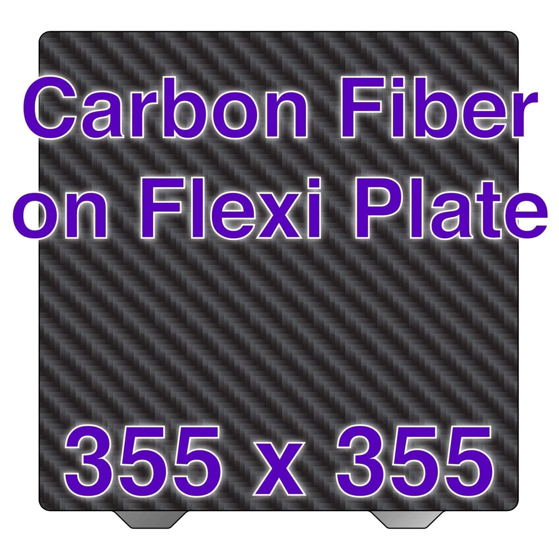 Wham Bam Carbon Fiber Build Surface Flexi Plate Sovol SV08 - 355 x 355 - CONSUM3D