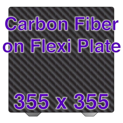 Wham Bam Carbon Fiber Build Surface Flexi Plate Sovol SV08 - 355 x 355 - CONSUM3D